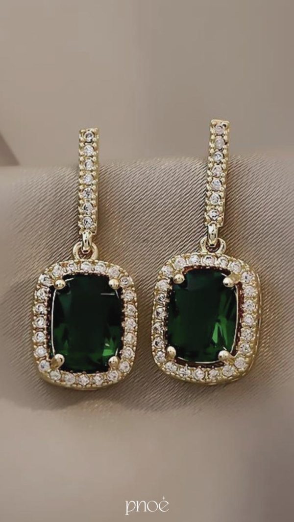 Emerald Earrings